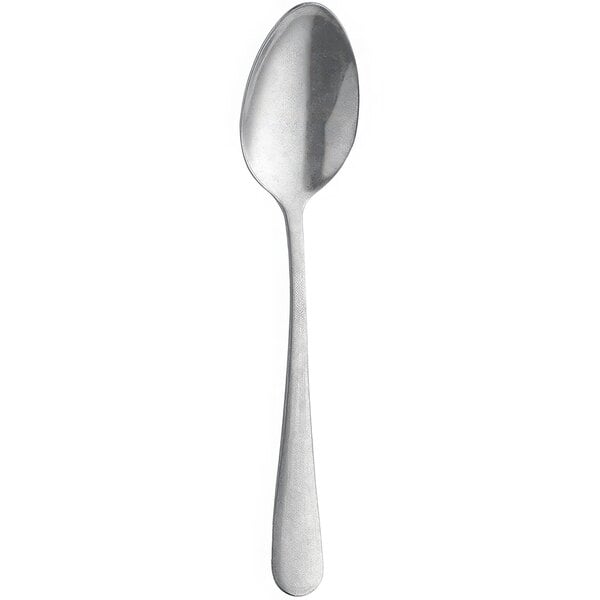 An Amefa stainless steel teaspoon with a long handle.