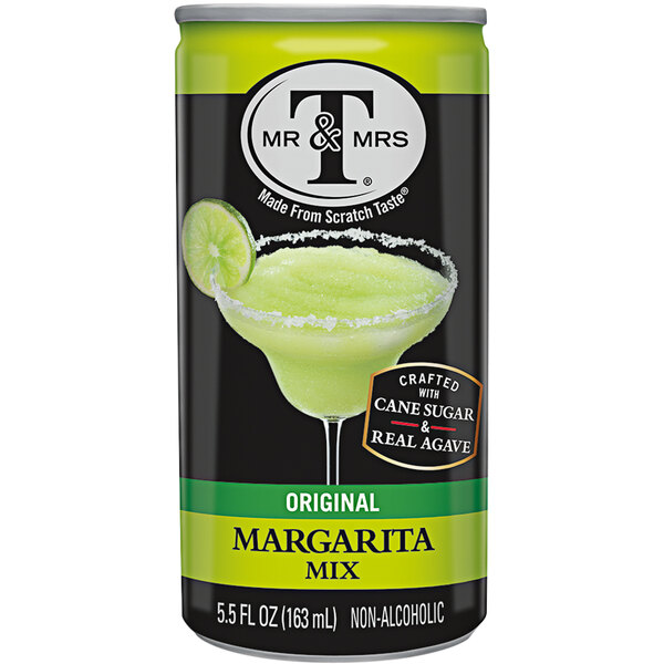 Mr. & Mrs. T 5.5 fl. oz. Margarita Mix Can 24/Case