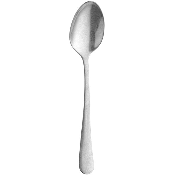 An Amefa Austin stainless steel serving spoon with a stonewashed handle.