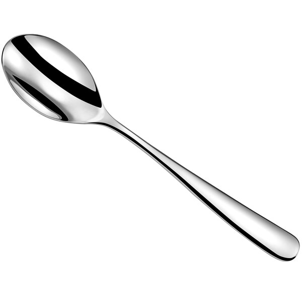 An Amefa stainless steel tablespoon with a black stripe on the handle.