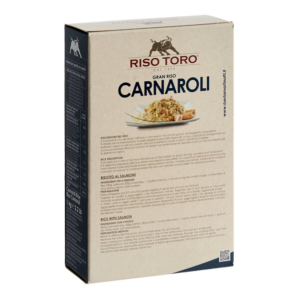 Riso Toro 2.2 lb. Carnaroli Rice - 12/Case