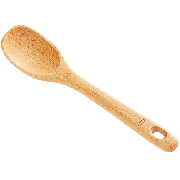 OXO Good Grips Wooden Spoon, Slotted, Large