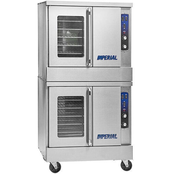 a large commercial oven with a door