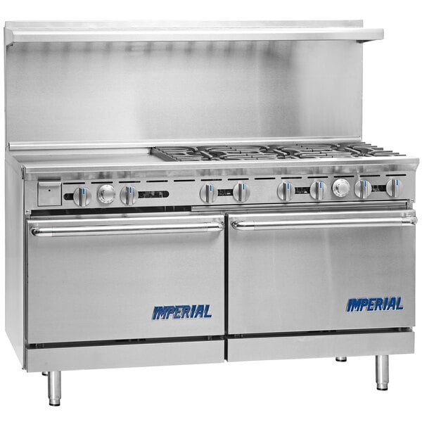 imperial 6 burner gas stove