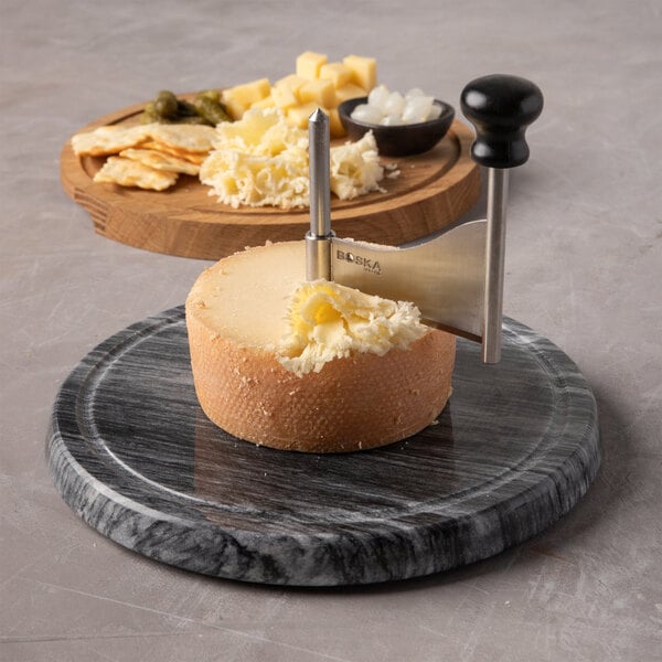 Boska 850520 9" Black/Gray Marble Cheese Curler