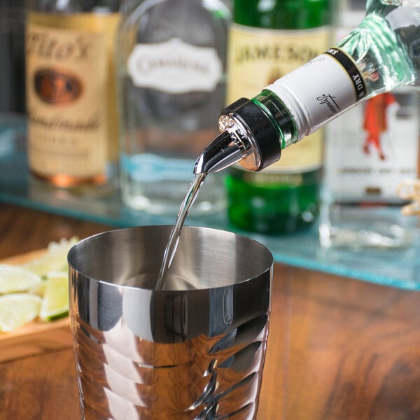 12 Shot Stopper Pourer Dispenser Plastic colroati for Bar Pub Cocktail NEW