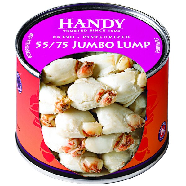 Handy 1 lb. Jumbo Lump 55/75 Crab Meat