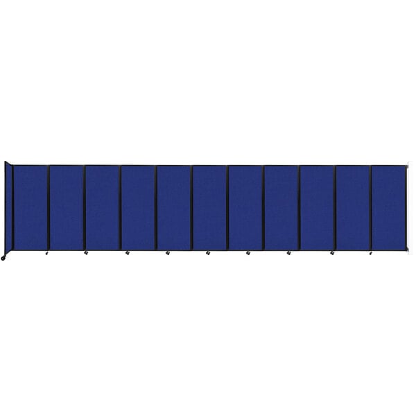 A blue rectangular object with black border.