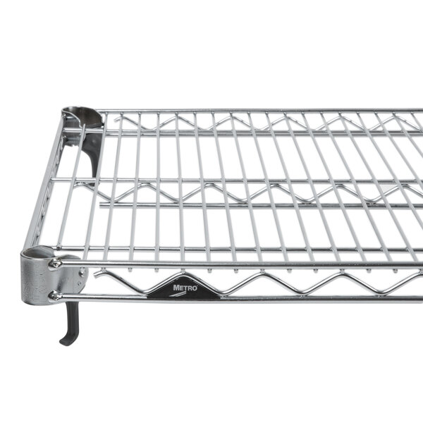 A Metro Super Erecta chrome wire shelf.