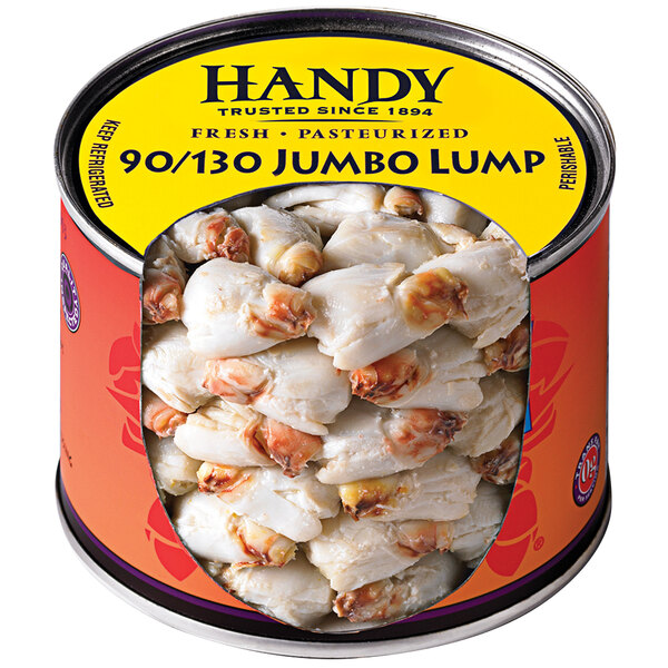 Handy 1 lb. Jumbo Lump 90/130 Crab Meat