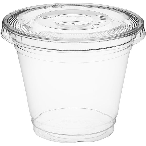 What is the purpose of this plastic cup/cannister? Flat plastic