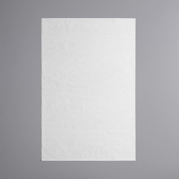 A white rectangular Lavex tissue paper sheet.