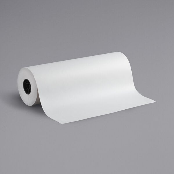 Lavex 24 x 1200' 30# Newsprint Packing Paper Roll