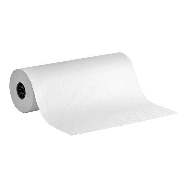Lavex 24" x 1200' 30 lb. Newsprint Packing Paper Roll