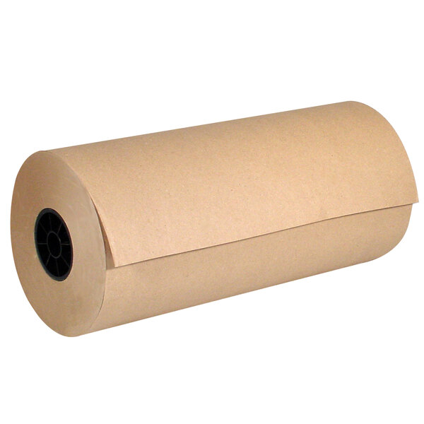 Lavex Packaging 24" x 900' 40 Natural Kraft Void Fill Packing Paper Roll