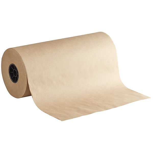 Lavex 18 x 900' 40# Natural Kraft Void Fill Packing Paper Roll