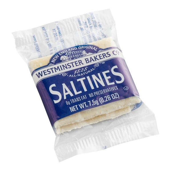 Westminster 2-Pack Saltine Crackers - 500/Case
