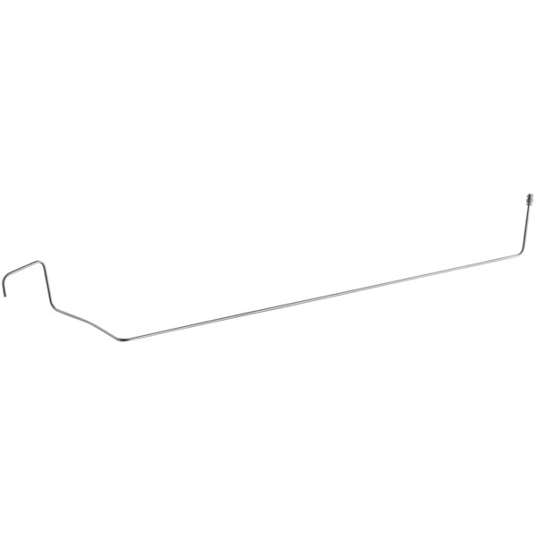 A long curved metal rod with a hook on the end.