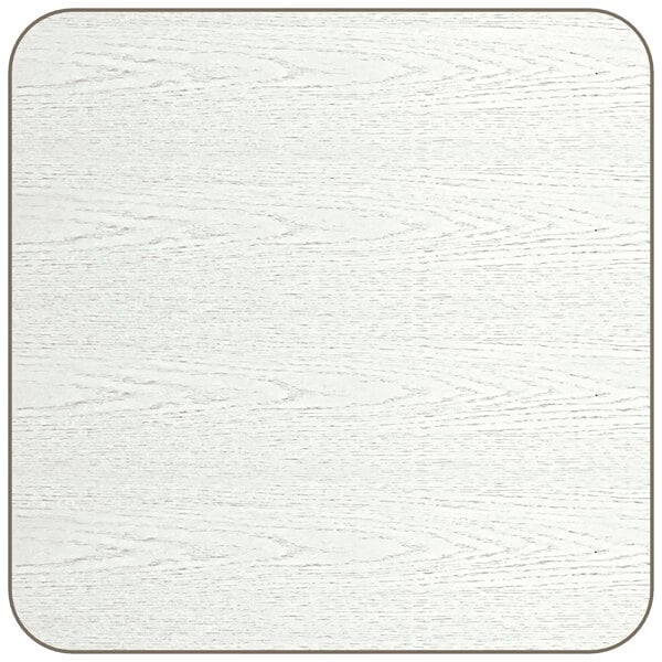 a white square object with a black border