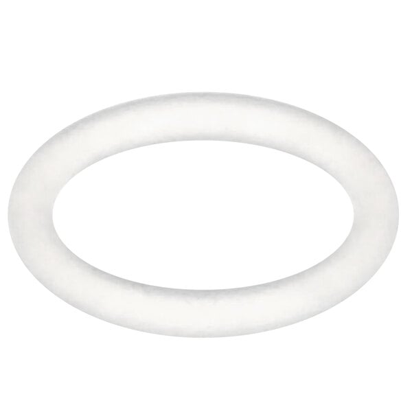 A white oval O-ring.