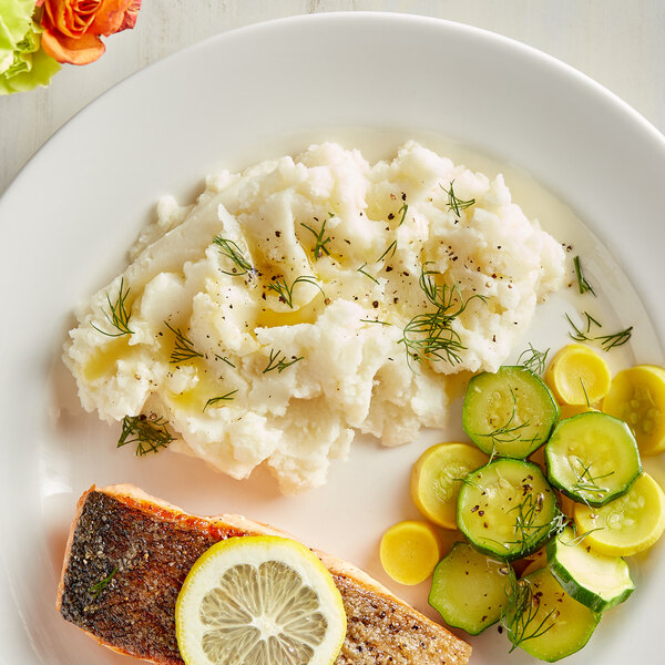 Idahoan REAL 25.2 oz. Low Sodium Mashed Potatoes with Vitamin C 12/Case