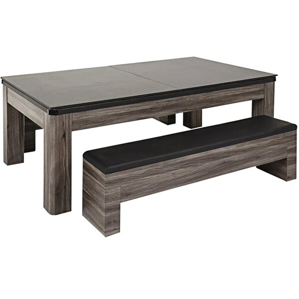 Atomic G05302w Hampton 7 Gray Wood, Ping Pong Table Topper For Dining