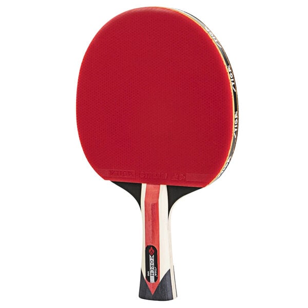 a close-up of a ping pong paddle