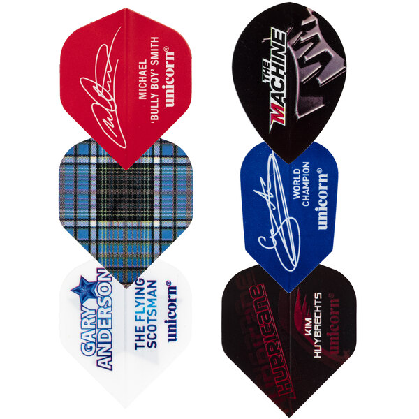 A blue tag with white text for the Unicorn Dart Repair Kit.