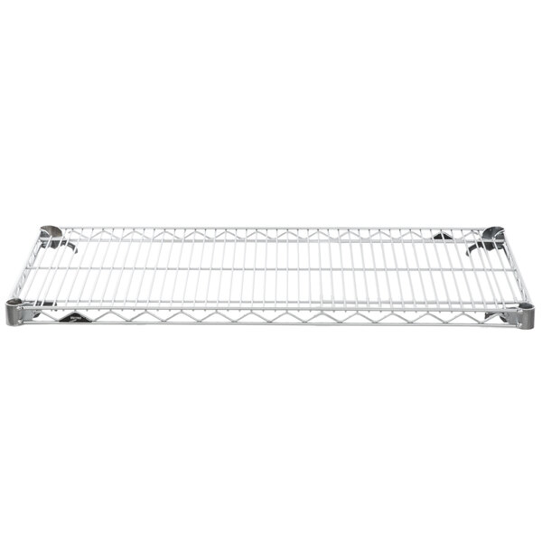 A Metro Super Erecta chrome wire shelf.