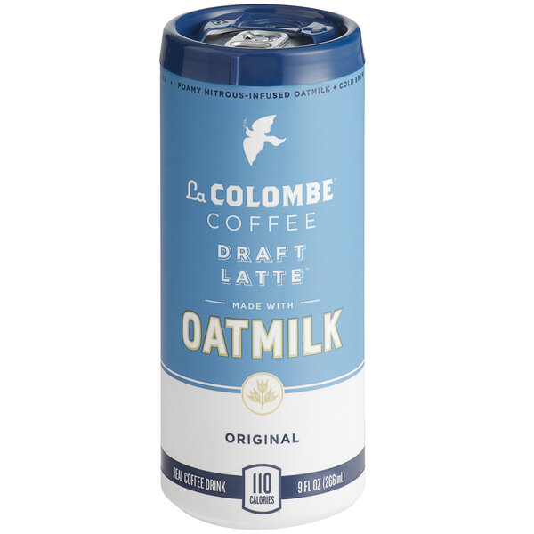 La Colombe Original Oatmilk Draft Latte 9 fl. oz. - 8/Case