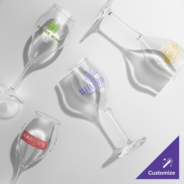 Chef & Sommelier Q1151 Villeneuve by Daniel Boulud 10.25 oz. Customizable Exaltation Specialty Flute Glass by Arc Cardinal - 24/Case