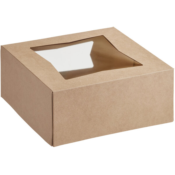 HALF KG DUAL WINDOW CAKE BOX – The Cake Case Company