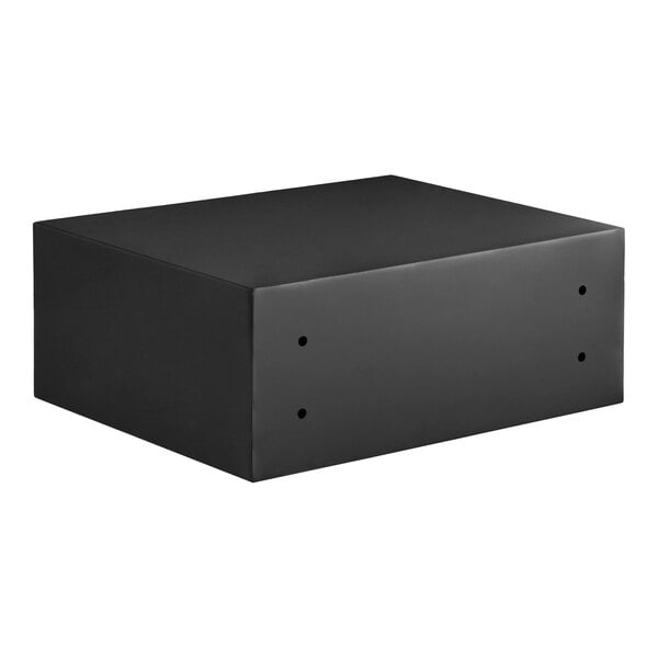 360 Office Furniture 19 3/4" x 16" x 7 7/8" Black Steel Security Safe with Electronic Keypad Lock