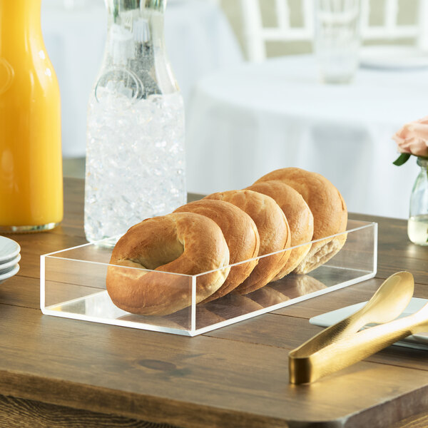 Cal-Mil Modular 6" x 12" x 2" Clear Acrylic Display Box 22315-2-12