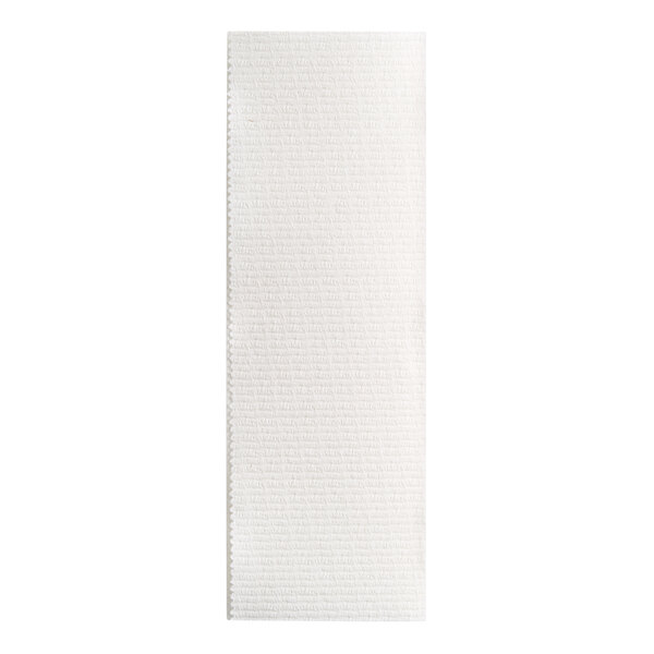 A white Kleenex M-Fold paper towel.