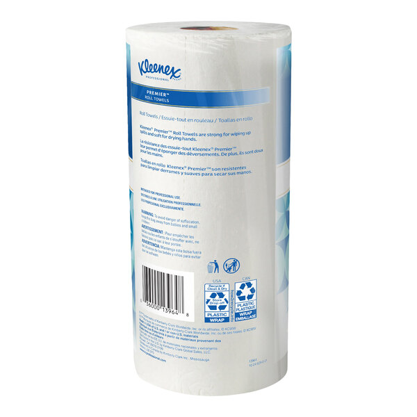 Kleenex® 1-Ply Premiere Paper Towel Roll, 70 Sheets/Roll - 24/Case