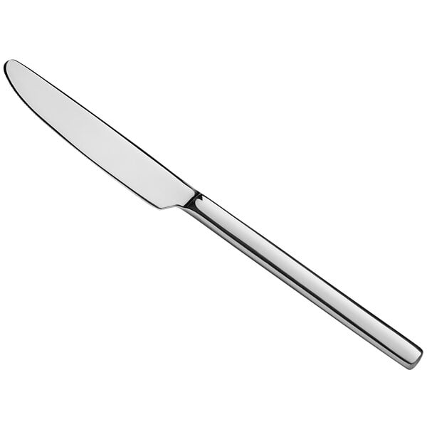 An Acopa stainless steel knife with a long handle.