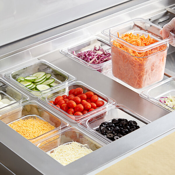 Refrigerator and Freezer Storage Organizer Bin Set (6 Piece)