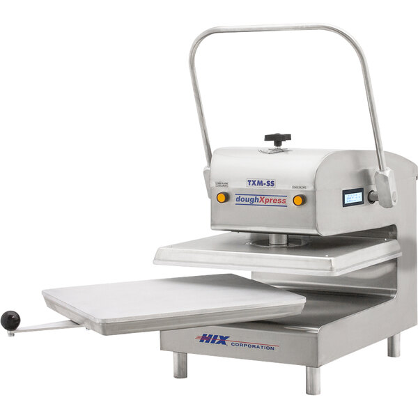 DoughXpress TXMSS 16" x 20" DualHeat Manual Stainless Steel Heavy