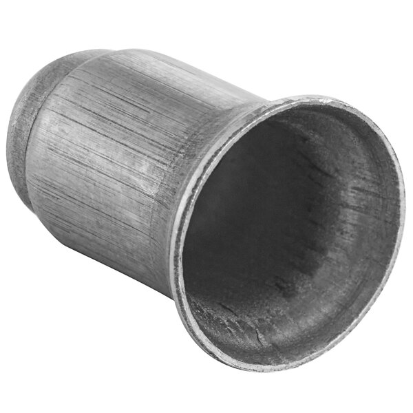 An Avantco liquid propane pilot orifice with a round metal cap.