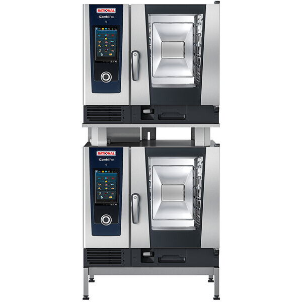 Rational Double Deck 6 Pan Half-Size Electric Combi Oven with