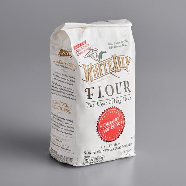 White Lily Enriched Unbleached Self Rising Flour 5 Lb 4096