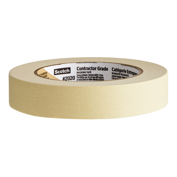 A roll of contractor grade masking tape.