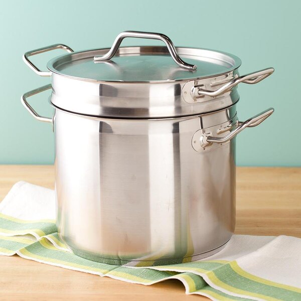 12 Qt Stainless Steel Clad Double Boiler