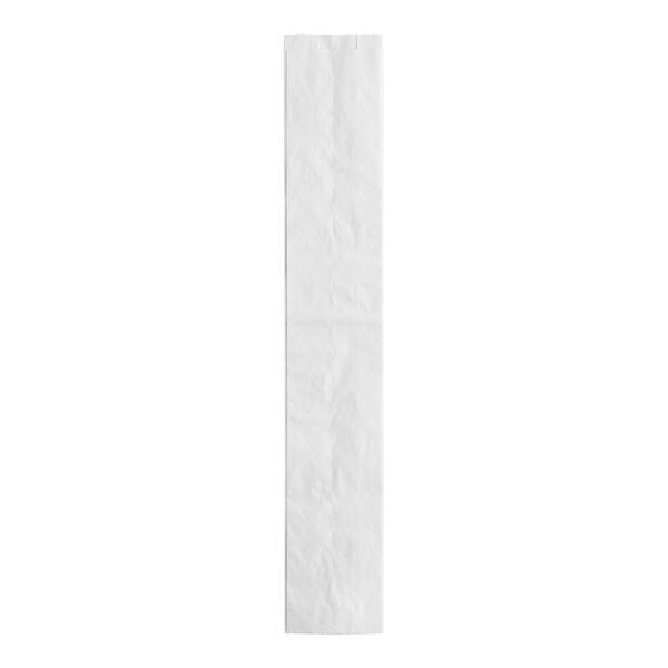 A white rectangular Bagcraft Packaging bag for baguettes with a black border.