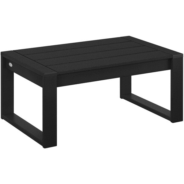 a black table with legs