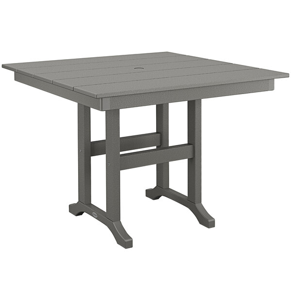 a table with legs and a square top