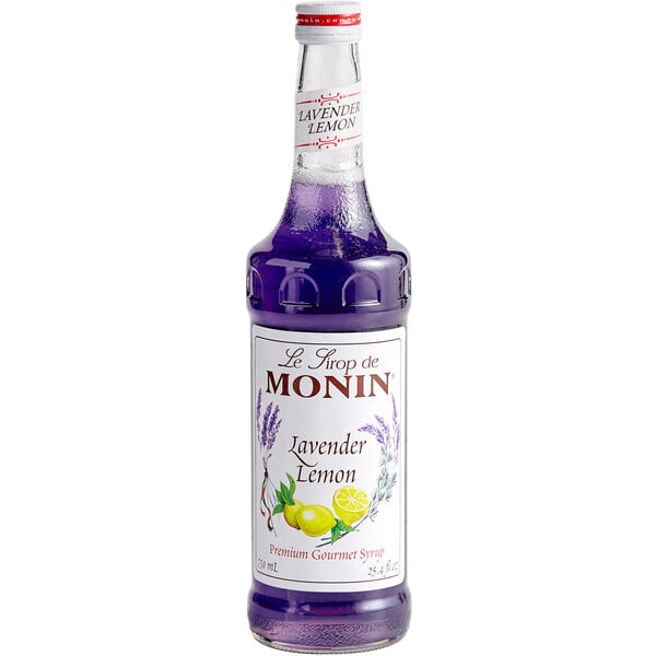 Monin Premium Lavender Lemon Flavoring Syrup 750 ML