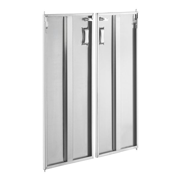 Regency Removable Locking Door Set for 18" x 30" x 39" Enclosed Base Utility Carts