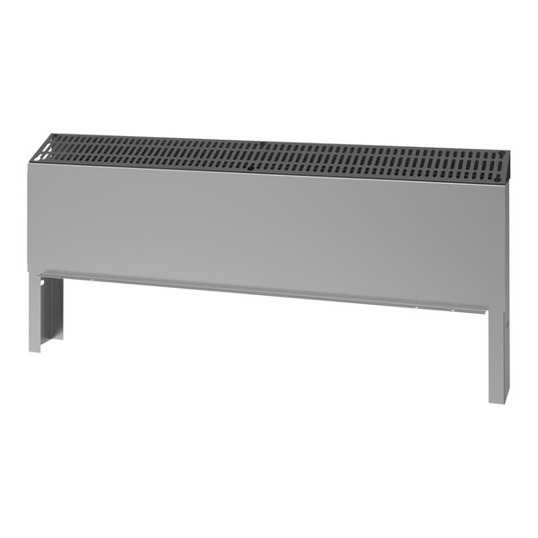 A 34-inch wide low-profile backguard for Garland Master Series Ranges.